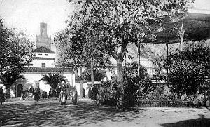 TLEMCEN  PLACE DE L HOTEL DE VILLE